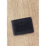 Кожаная обложка для удостоверения участника боевых действий (УБД) 2.2 синий Crazy Horse, фото 1