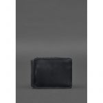 Кожаное портмоне 13.0 зажим Черный Crazy Horse, фото 1