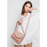 Женская кожаная сумка Liv карамель краст, фото 1