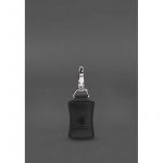 Кожаный брелок Premium Черный, фото 1