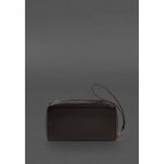 Кожаный  клатч-купюрник 4.0 темно-коричневый краст, фото 1