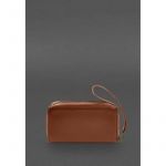 Кожаный  клатч-купюрник 4.0 светло-коричневый краст, фото 1