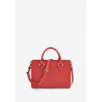 Женская кожаная сумка Fancy червоний Saffiano, фото 1