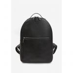 Кожаный рюкзак Groove L черный флотар, фото 1