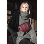 Кожаная поясная сумка Easy марсала флотар, фото 1