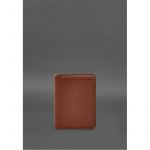 Кожаная обложка для водительского удостоверения, ID и пластиковых карт 2.1 светло-коричневая, фото 1