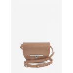 Женская кожаная сумка поясная-кроссбоди Bridget карамель, фото 1