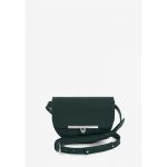 Женская кожаная сумка поясная-кроссбоди Bridget зеленый, фото 1