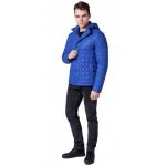 Ветровка мужская на молнии осенне-весенняя цвет электрик модель 1386, фото 1