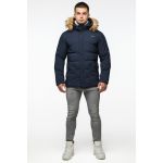 Синяя молодежная мужская куртка на зиму модель 25780, фото 1