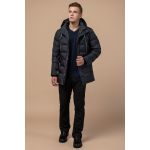 Куртка мужская цвета графита зимняя модель 11726, фото 1