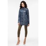 Женский воздуховик осенне-весенний легкий цвет темная лазурь модель 41323, фото 1