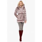 Воздуховик зимний женский пудрового цвета модель 31064, фото 1