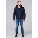 Куртка осенне-весенняя мужская темно-синего цвета модель 2686, фото 1