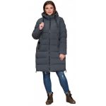 Женский зимний пуховик большого размера серо-зеленого цвета модель 25045, фото 1