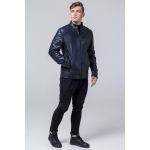 Непромокаемая молодежная темно-синяя куртка осенне-весенняя для мужчин модель 4327, фото 1