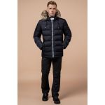 Зимняя мужская куртка цвет темно-синий-белый модель 38268, фото 1