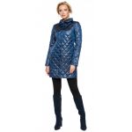 Воздуховик женский оригинальный осенне-весенний цвет темная лазурь модель 20856, фото 1