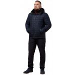 Зимняя удобная мужская куртка цвет темно-синий модель 17WM20, фото 1