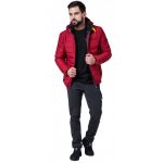 Ветровка мужская осенне-весенняя с карманами красная модель 1255, фото 1