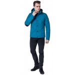 Бирюзовая ветровка с прочной фурнитурой мужская осенне-весенняя модель 1268, фото 1