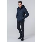 Осенне-весенняя ветровка синяя на молнии мужская модель 1268, фото 1