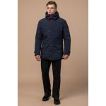 Парка мужская с воротником-стойкой зимняя цвет синий-красный модель 44230, фото 1