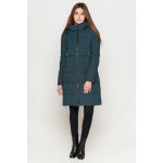 Молодежный пуховик на зиму женский цвет бирюза модель 25165, фото 1