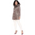 Воздуховик женский осенне-весенний с удобным капюшоном цвет темная пудра модель 35120, фото 1