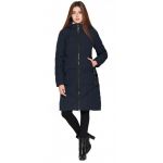 Женский зимний молодежный пуховик темно-синий модель 25495, фото 1