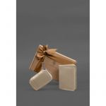 Набор кожаных аксессуаров AUTO 2.0 Светло-бежевый, фото 1