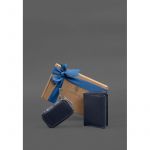 Набор кожаных аксессуаров AUTO 2.0 Темно-синий, фото 1