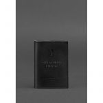 Кожаная обложка для военного билета (под военно-учетный документ) 7.4 А5 черная, фото 1