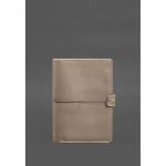 Кожаный блокнот А5 (софт-бук) 9.4 светло-бежевый, фото 1