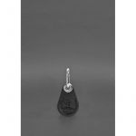 Кожаный чехол для Apple AirTag  без окошка Черный, фото 1