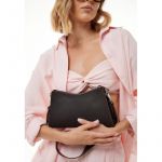 Женская кожаная сумка Sally темно-коричневая, фото 1