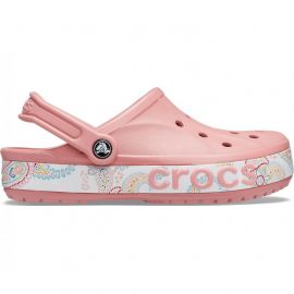 Вид сбоку кроксов Crocs Bayaband Bandana Blossom