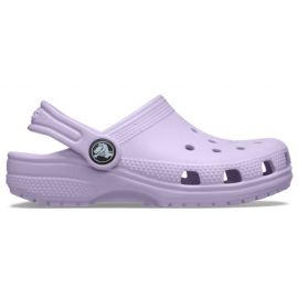 Crocs Classic Kids Clog Lavander — боковий вигляд дитячих сабо лавандового кольору