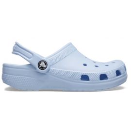 Crocs Classic Kids Clog Mineral — боковий вигляд дитячих сабо мінерального кольору