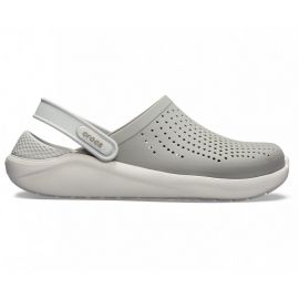 Серые сабо Crocs LiteRide — вид сбоку