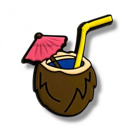 Джибітс коктейль в кокосі — екзотичний стиль для Crocs, тропічний настрій