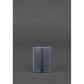 Кожаный кард-кейс 1.1 синий, фото 1