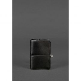 Кожаный кард-кейс 7.0 угольно-черный, фото 1