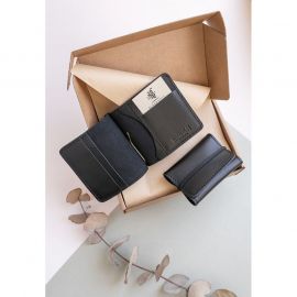 Мужской подарочный набор кожаных аксессуаров Сан-Франциско, фото 1