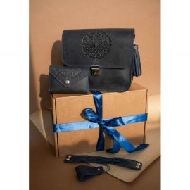 Женский подарочный набор кожаных аксессуаров Лондон, фото 1