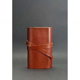 Кожаный блокнот (Софт-бук) 1.0 светло-коричневый, фото 1