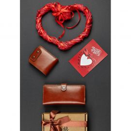 Подарочный набор кожаных аксессуаров Иль-де-франс, фото 1