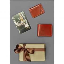 Мужской подарочный набор кожаных аксессуаров Мехико, фото 1