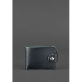 Кожаное портмоне 4.3 черное, фото 1