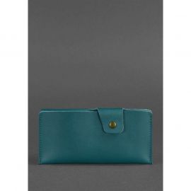 Кожаное портмоне-купюрник 8.0 зеленое, фото 1